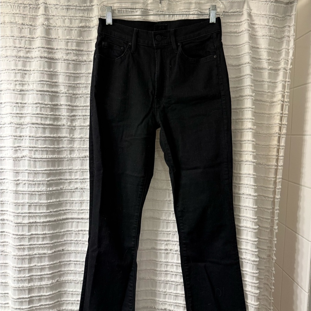 MOTHER Charcoal Denim Jeans